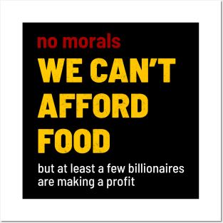 Canada - we can't afford food .DNS Posters and Art